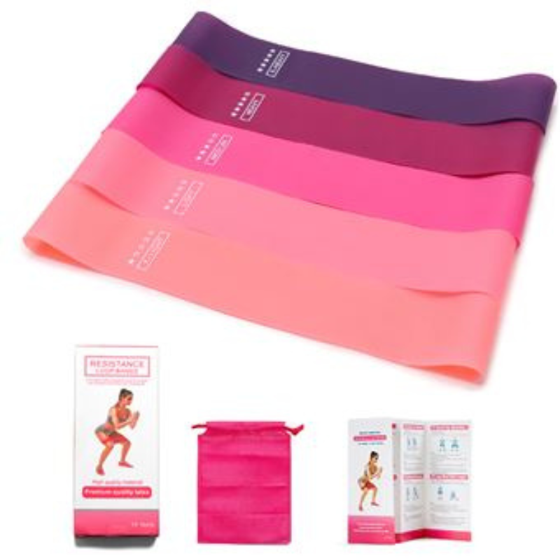 Bande elastique rose