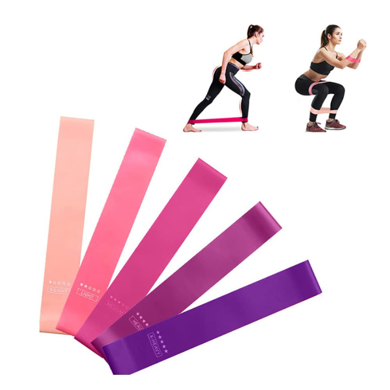 Bande elastique rose